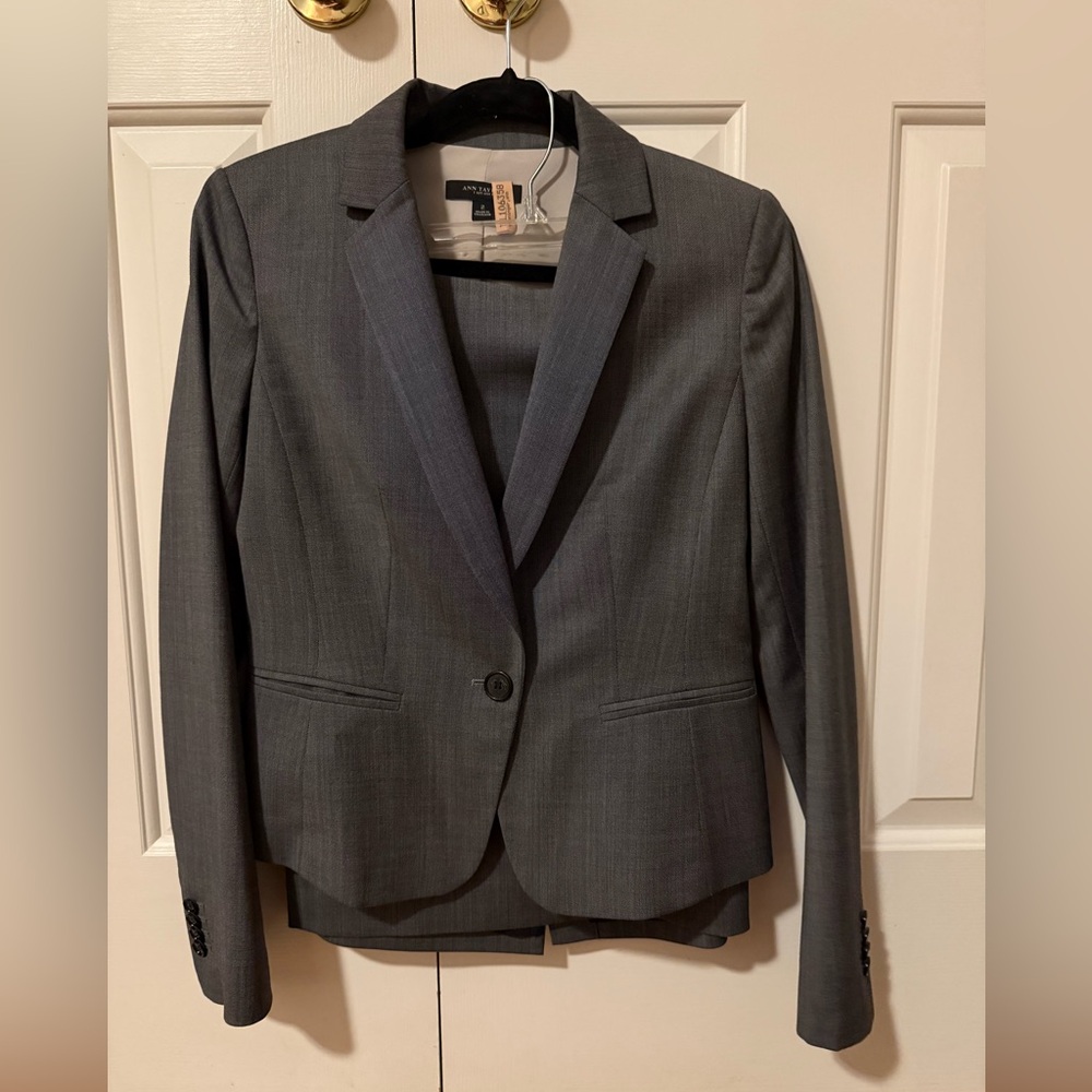 Ann Taylor Charcoal Blazer